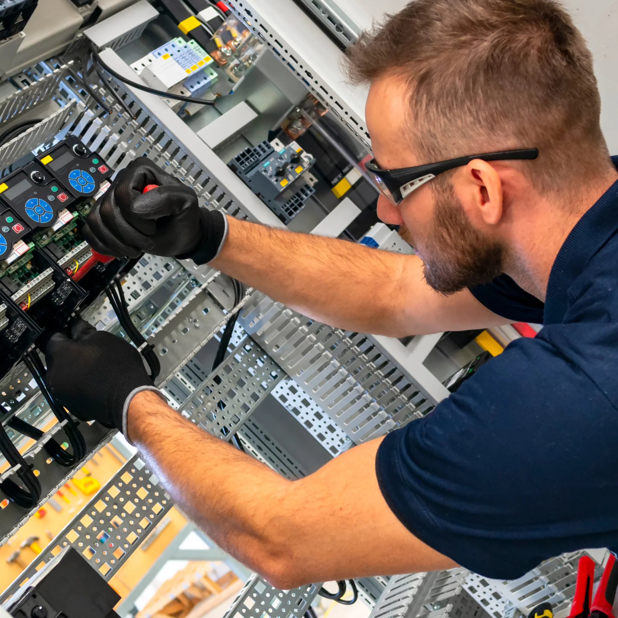 TDMI electrical training and practical work